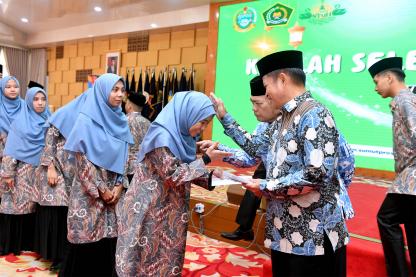 Pj Gubernur Sumut Lepas Kafilah Sumut untuk Mengikuti STQ Nasional XXVII di Jambi